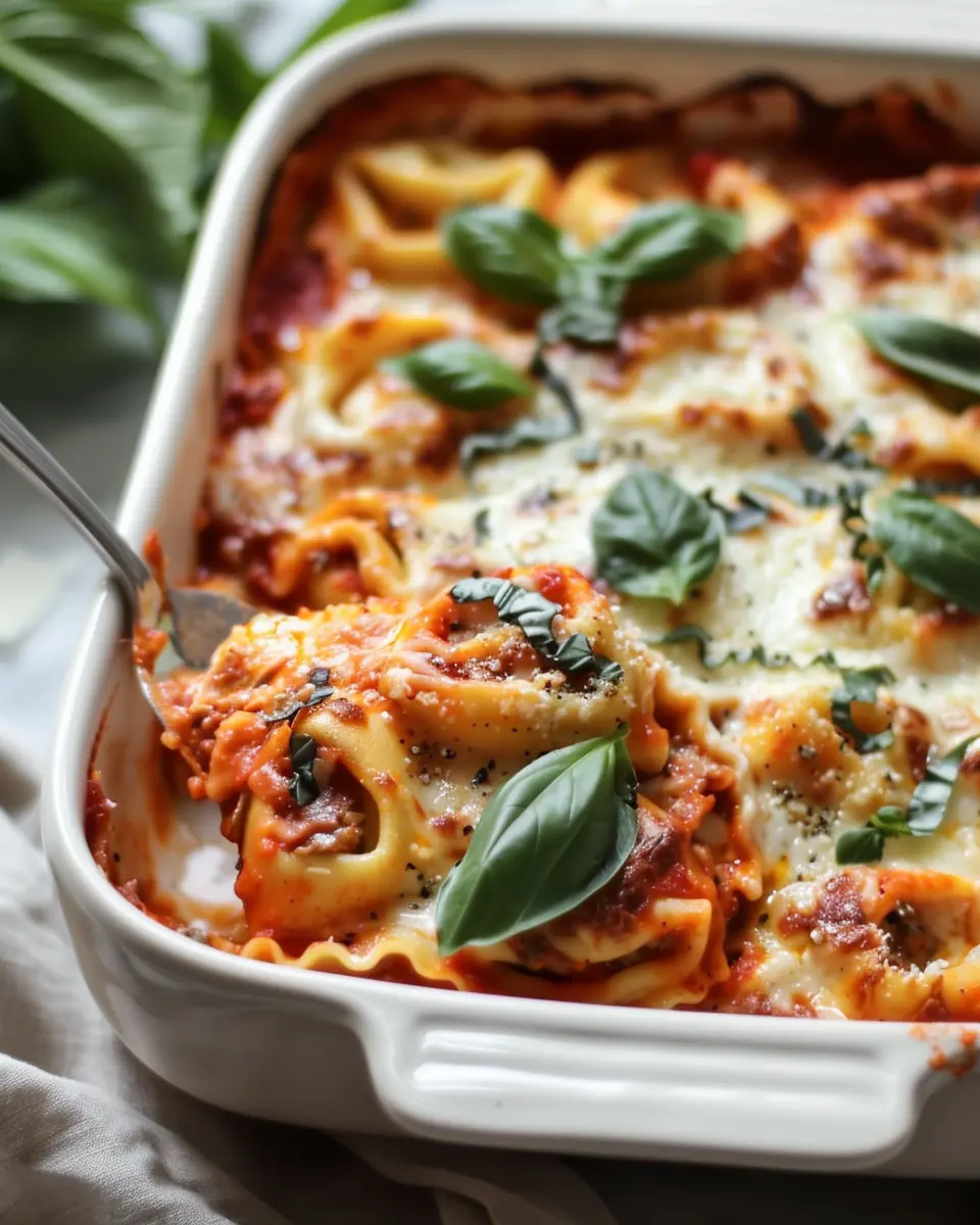 Baked Tortellini Lasagna: Easy Comfort Food for Family Nights