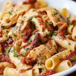 . Chicken and Sun-Dried Tomato Pasta