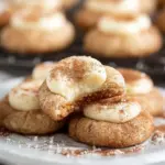 Eggnog Snickerdoodle Thumbprint Cookies