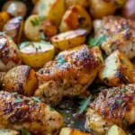 Garlic Parmesan Chicken and Potatoes