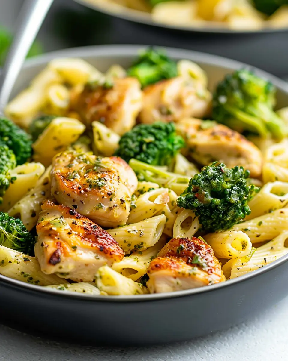 One Pan Chicken and Broccoli Pasta: Easy Weeknight Delight
