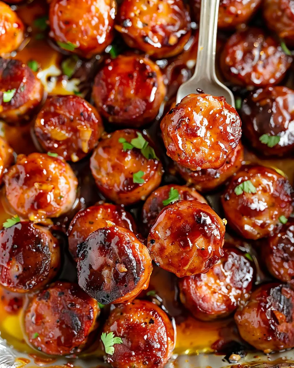 BBQ Sausage Bites: Easy and Indulgent Appetizer Recipe