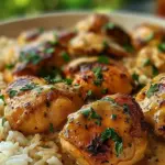 Smothered Chicken and Rice