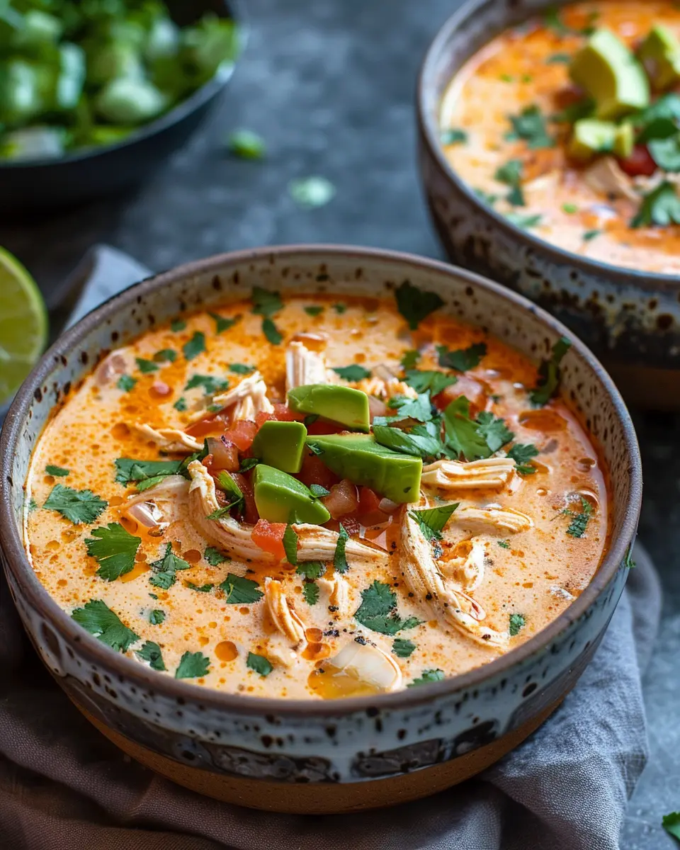 Creamy Chicken Enchilada Soup: The Best Cozy Comfort Food Recipe
