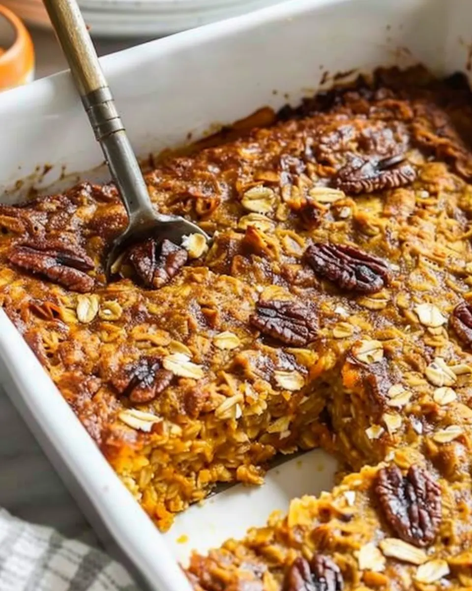 Pumpkin Baked Oatmeal: The Best Cozy Breakfast Delight
