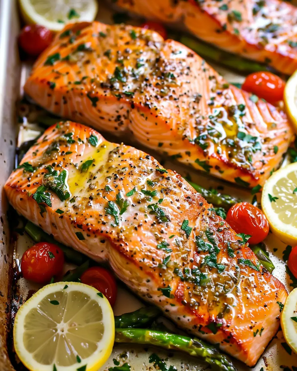 Garlic Salmon with Butter and Lemon: A Juicy Family Favorite
