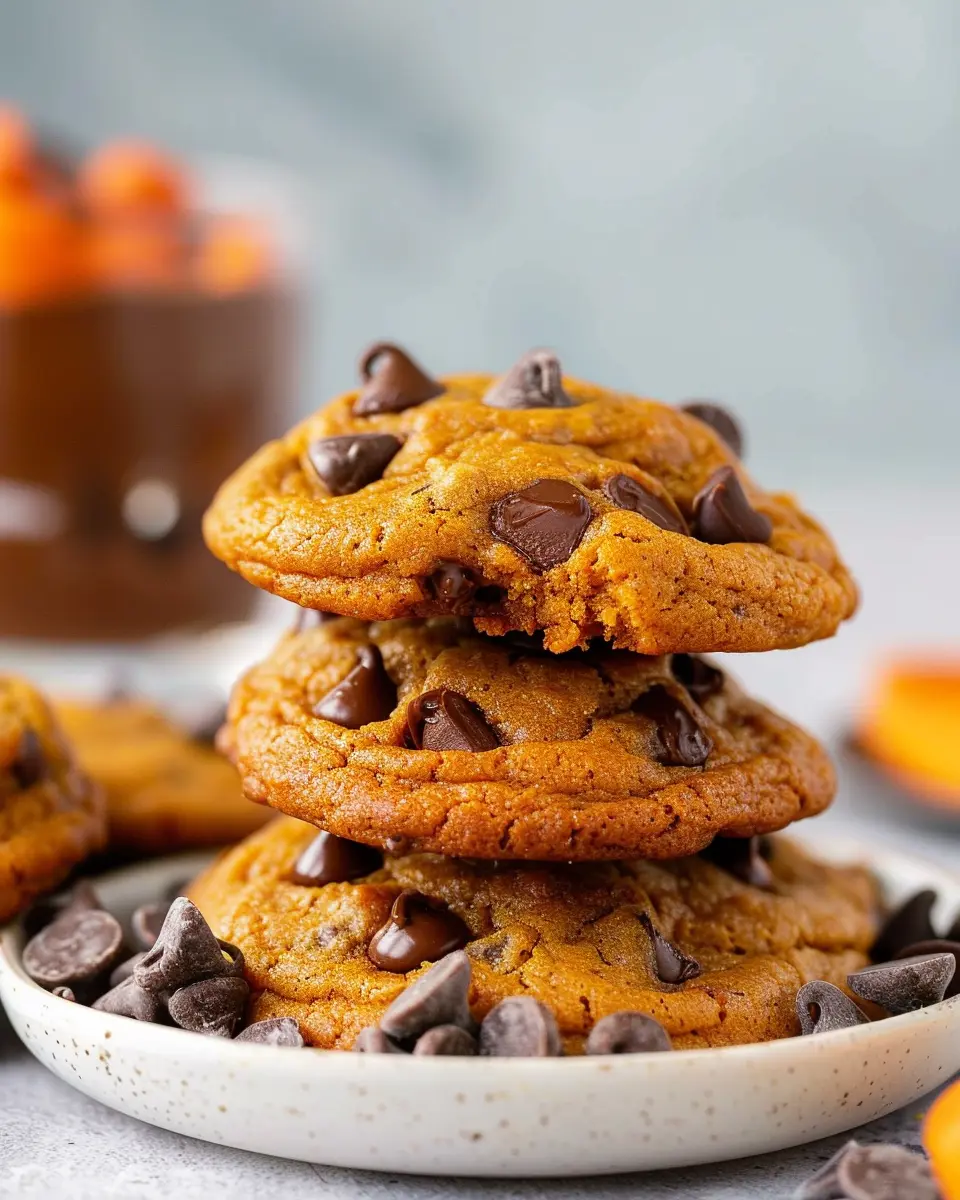 Pumpkin Chocolate Chip Cookies: Easy, Irresistibly Soft Treats