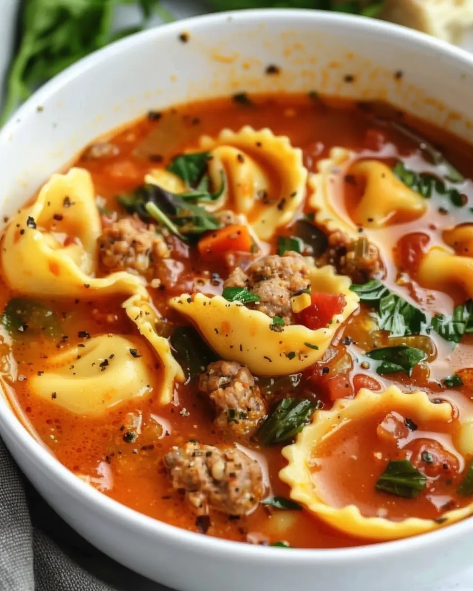 Sausage and Tortellini Soup: Easy Comfort Food Made at Home