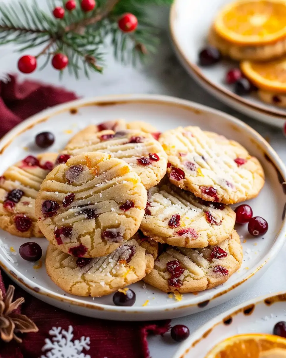 Christmas Cranberry Orange Cookies: Easy Holiday Treats to Cherish