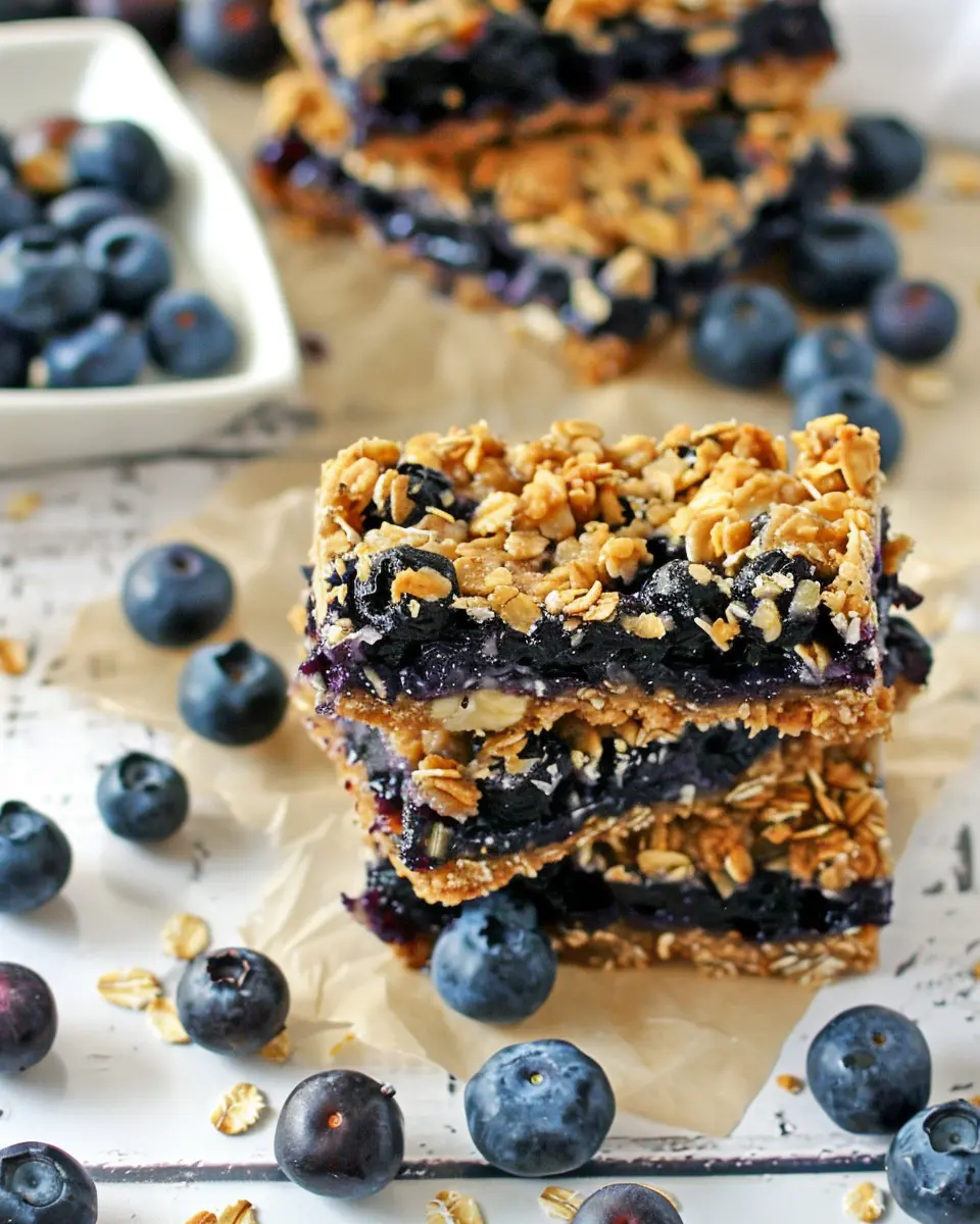Blueberry Oatmeal Breakfast Bars: Easy and Delicious Start to Your Day