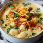 Bacon Cheddar Gnocchi Soup Recipe