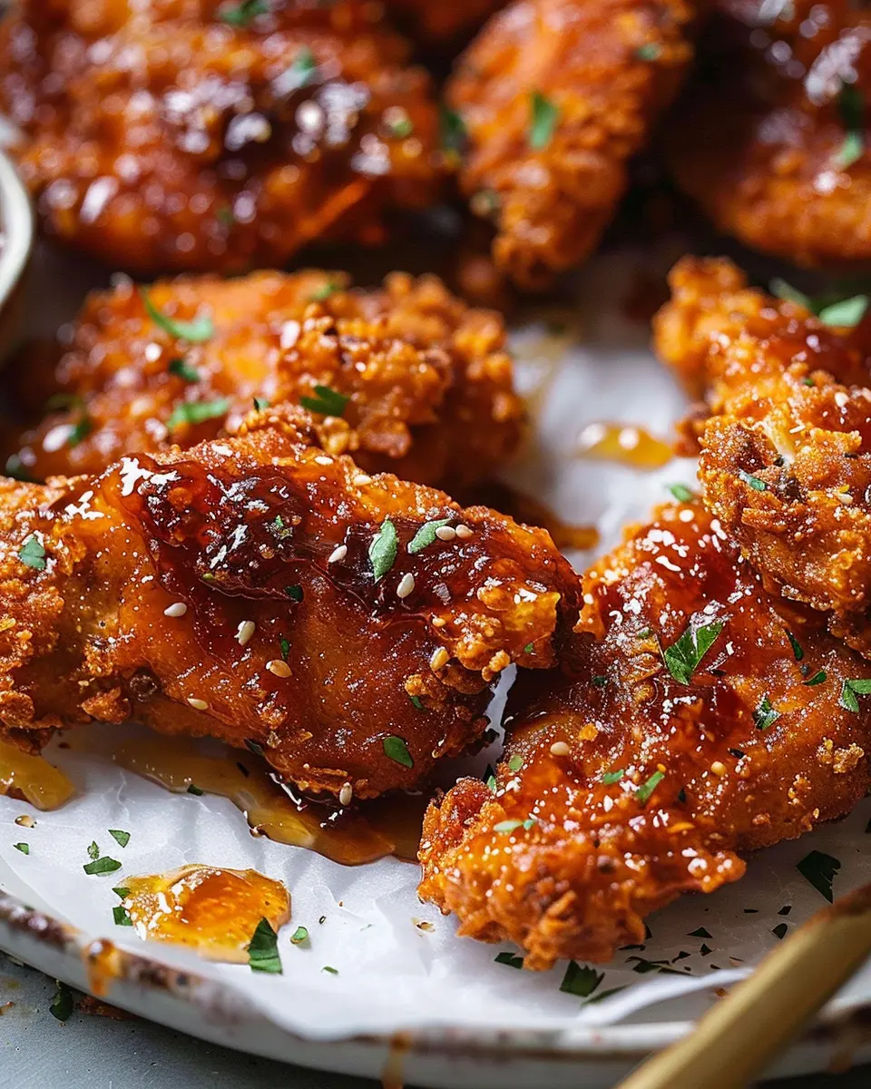 Baked Crunchy Hot Honey Chicken: Irresistibly Crispy Delight