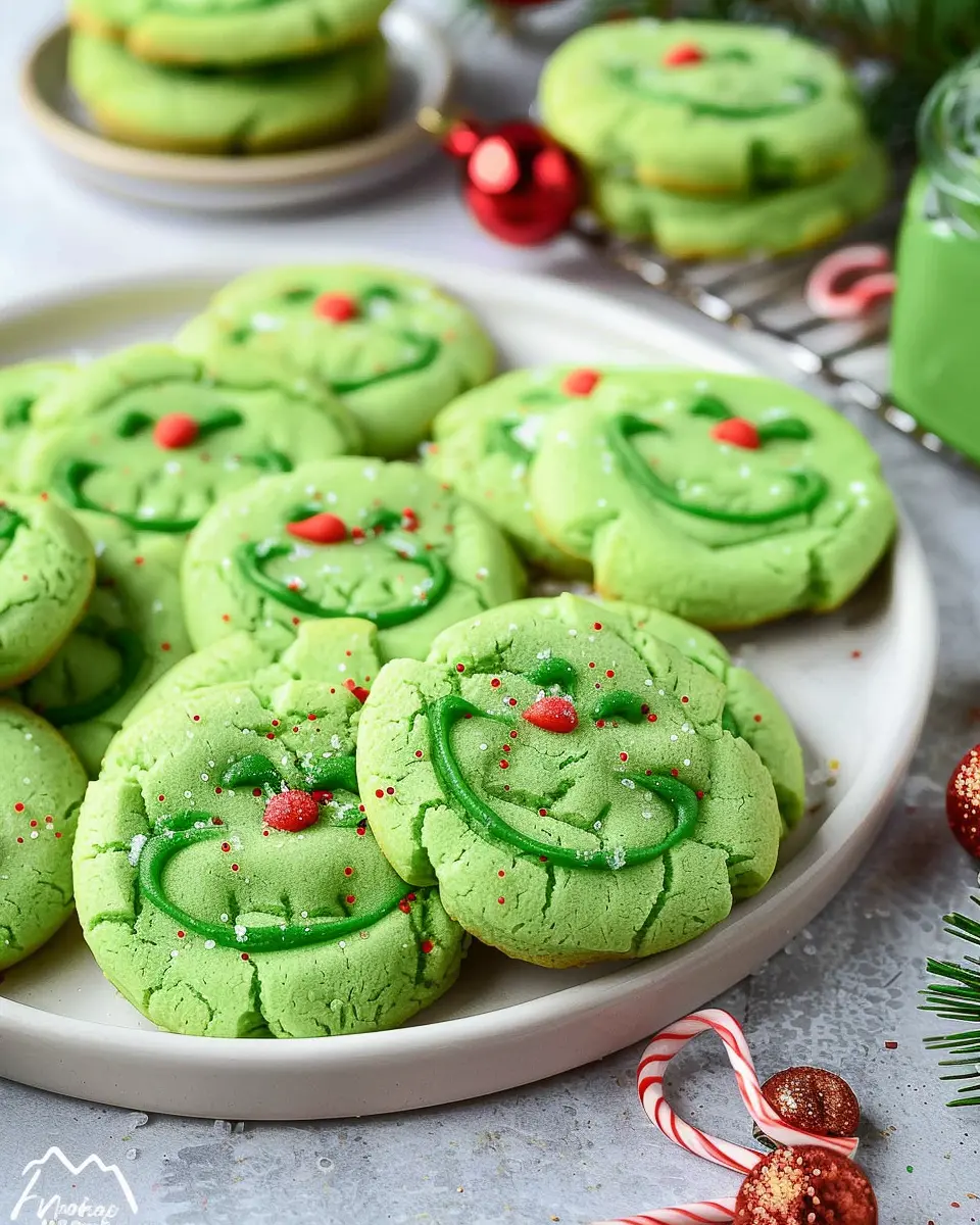 Grinch Sugar Cookies: Easy Festive Treats for Holiday Cheer