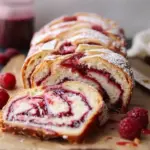 Raspberry Swirl Babka