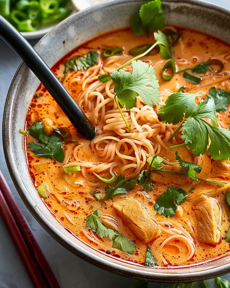 Thai Red Curry Noodle Soup: A Deliciously Easy Comfort Meal
