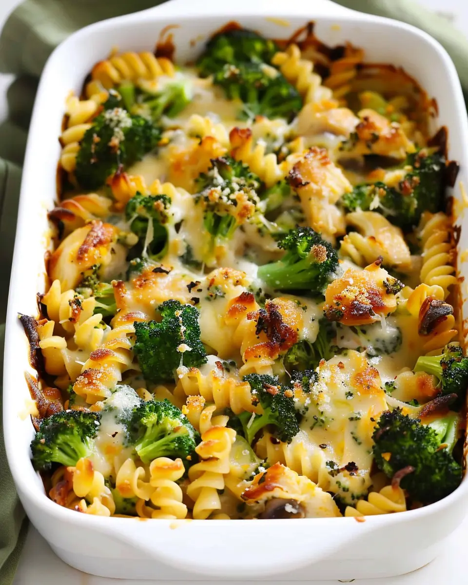 Healthier Broccoli Chicken Casserole: A Joyful Family Favorite