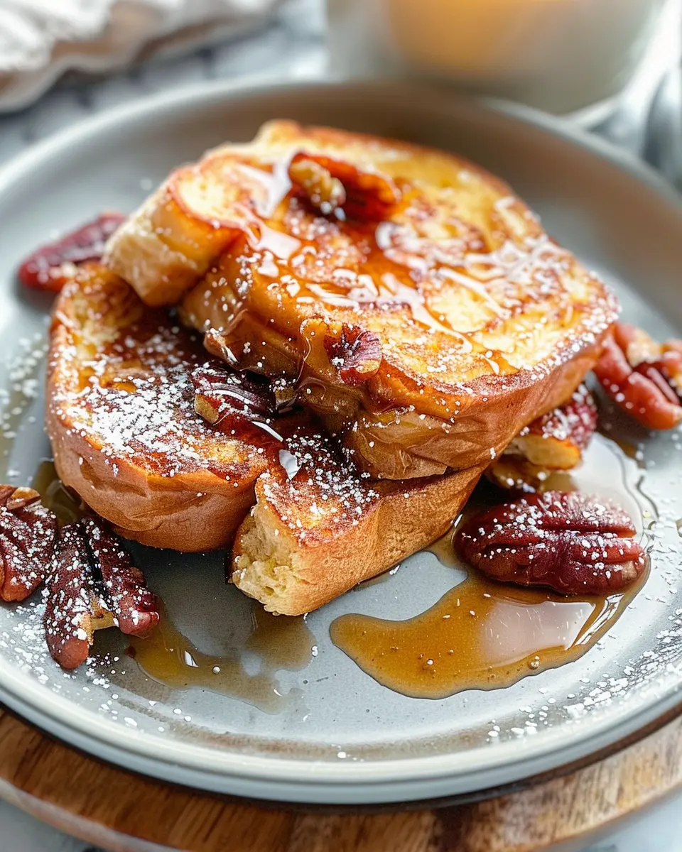 Brioche French Toast: The Best Indulgent Breakfast with Turkey Bacon