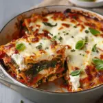 Weeknight Spinach and Ricotta Lasagna