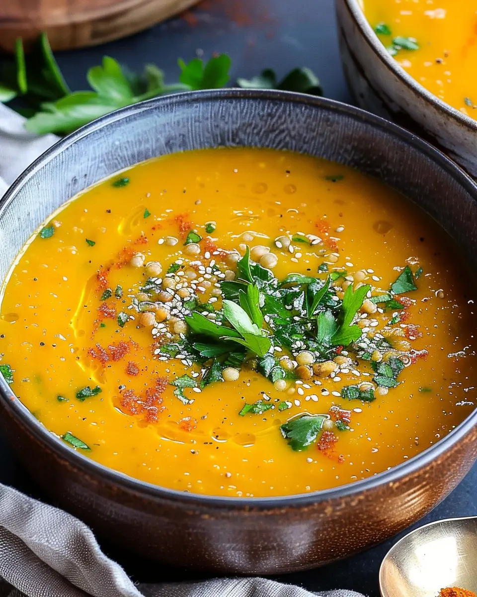 Spiced Carrot and Lentil Soup: The Best Healthy Comfort Recipe