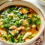 Ginger Scallion Chicken Soup