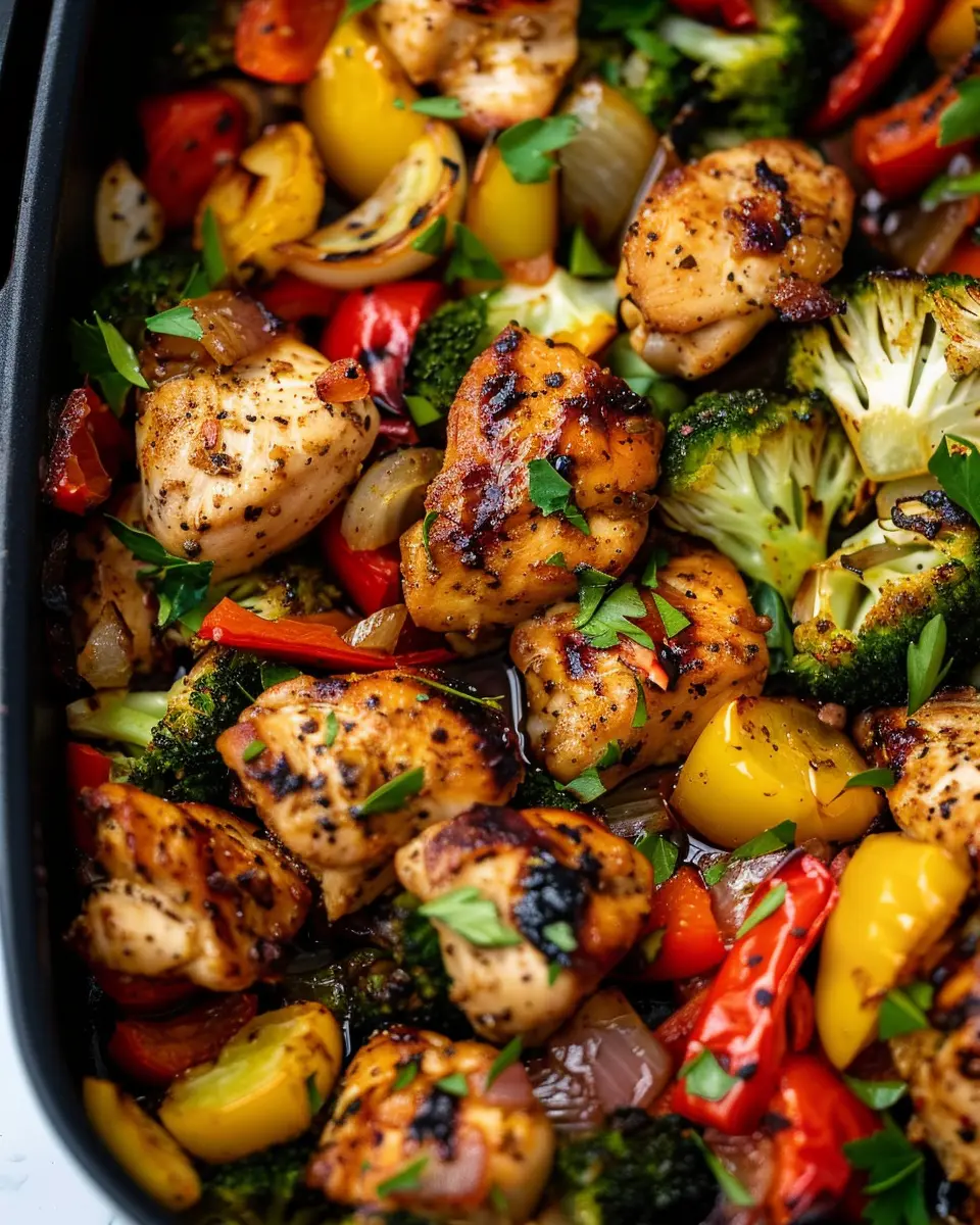 Healthy Air Fryer Chicken and Veggies: Easy Recipe for a Nutritious Meal