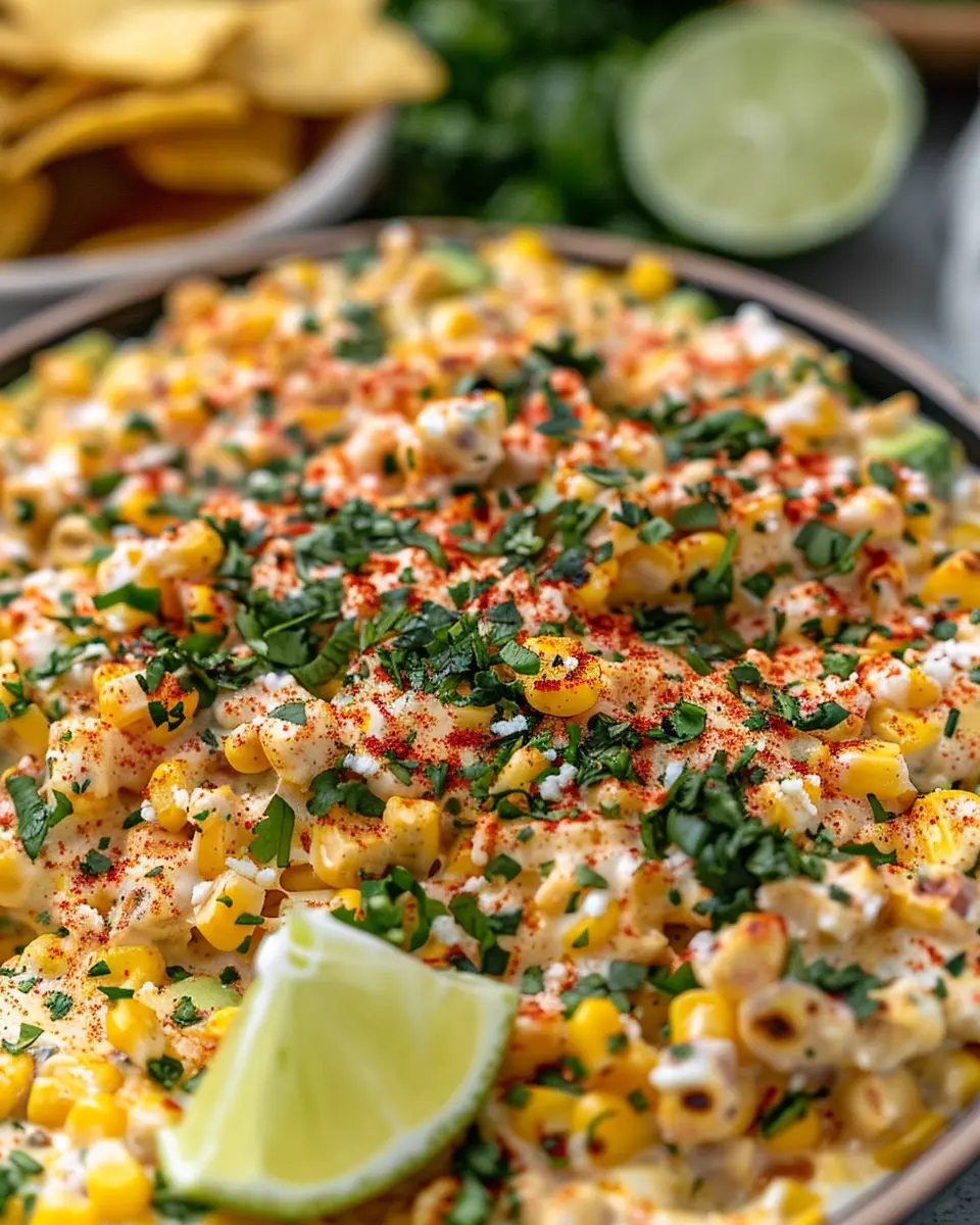 Easy Mexican Street Corn Dip: A Creamy, Irresistible Treat