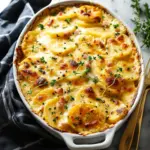 Potato and Ham Au Gratin