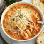 Crockpot Chicken Parmesan Soup