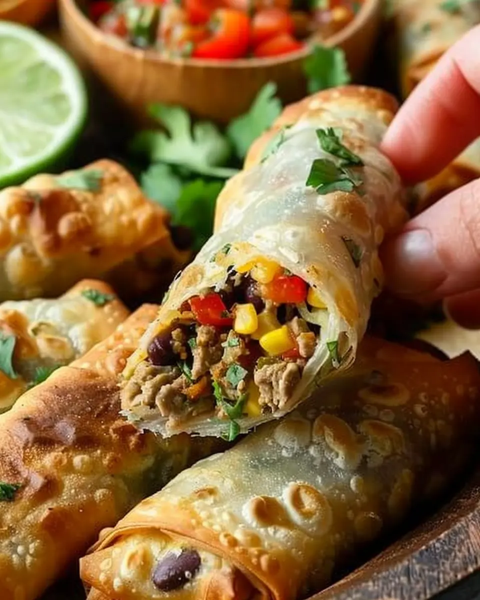 The Best Chili’s Southwest Eggrolls Recipe with Turkey Bacon Magic