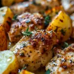 garlic parmesan Chicken Potatoes