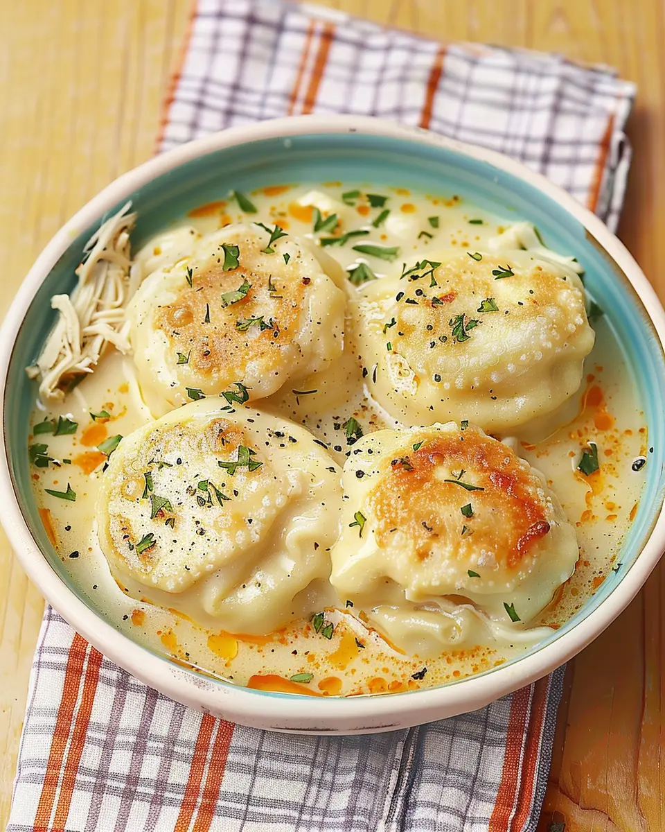 Chicken and Dumplings: Easy Comfort Food with a Unique Twist
