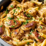 One Pot Creamy Cajun Chicken Pasta