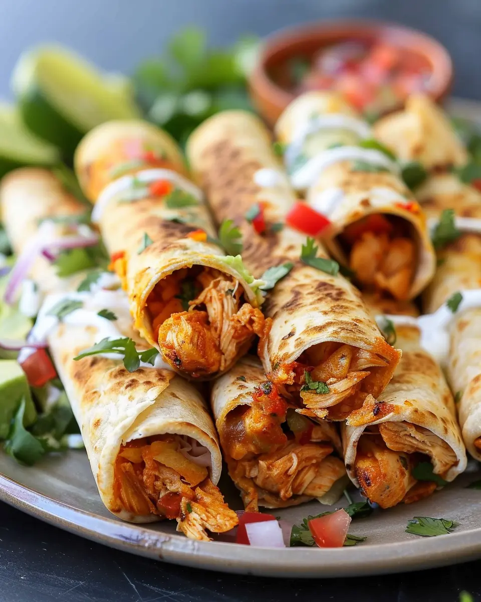 Chicken Taquitos: Easy, Crispy Delight for Home Cooks
