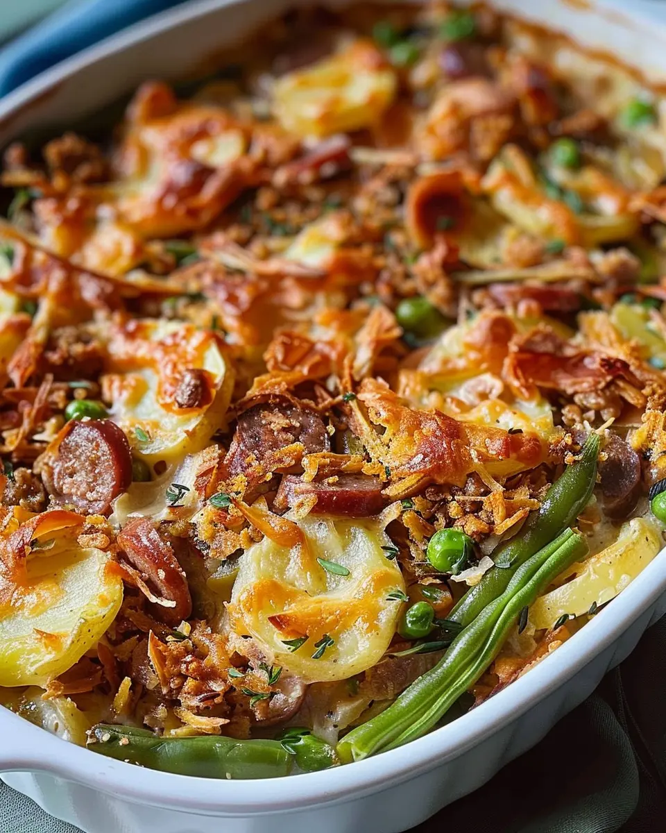 Sausage Green Bean Potato Casserole: A Hearty Family Favorite
