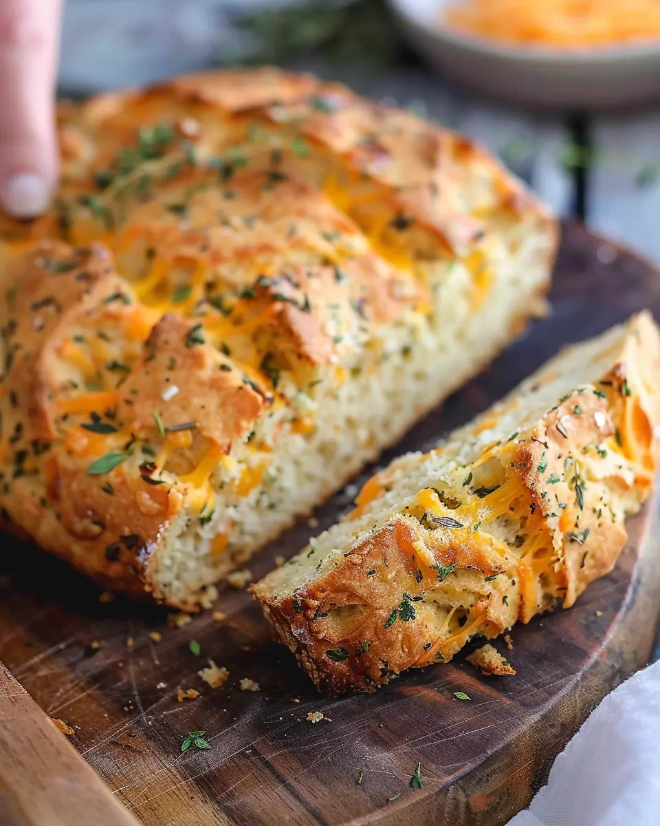 Cheddar Herb Savory Irish Soda Bread: Easy & Irresistible Recipe