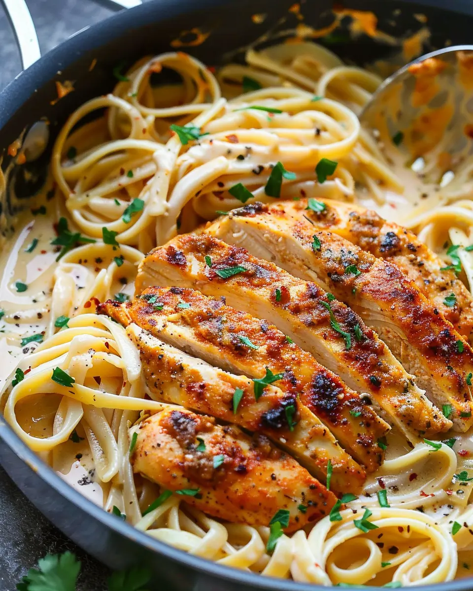 Creamy Cajun Chicken Pasta: A Flavorful Indulgence with Turkey Bacon