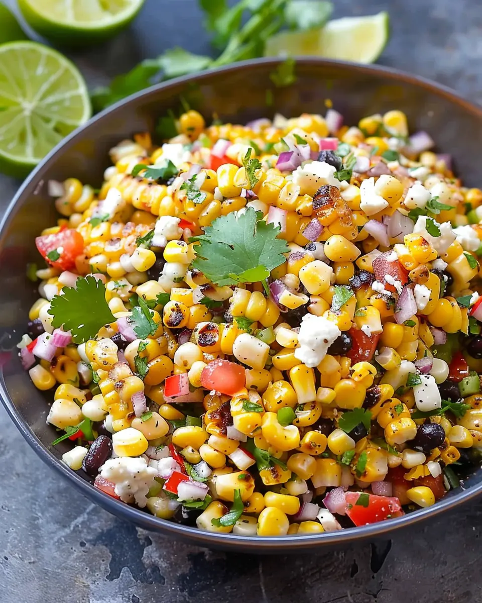 Mexican Street Corn Salad: A Fresh, Flavorful Summer Delight