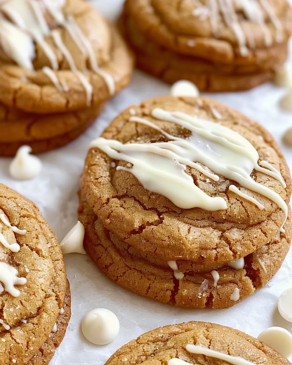 Chewy Maple Cinnamon Cookies with White Chocolate: The Best Treat