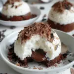Coconut Dome with Chocolate Spread