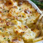 Cheesy Garlic Scalloped Potatoes