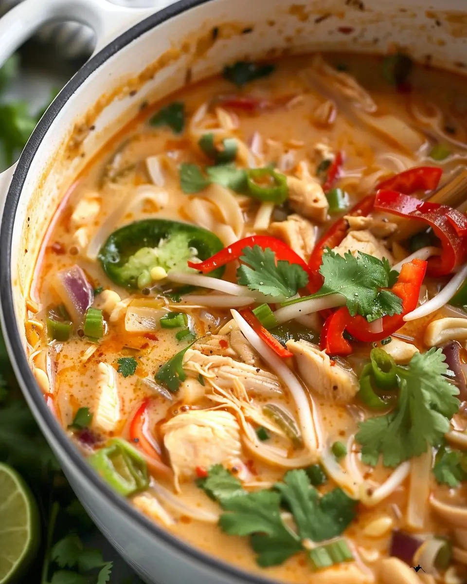 30 Minute Thai Chicken Soup: Easy Comfort in Every Bowl