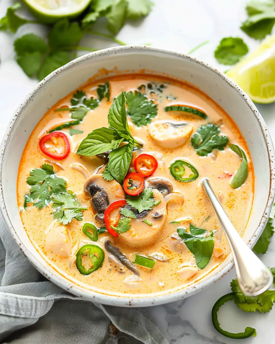 Thai Coconut Curry Soup: A Cozy, Nourishing Delight for Everyone