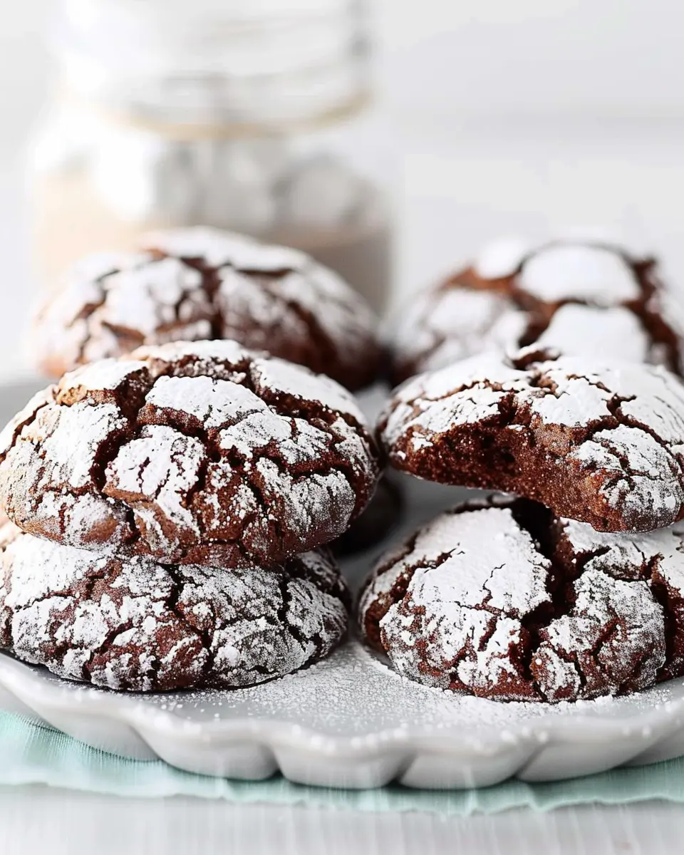Chocolate Crinkle Cookies: The Easy Indulgence You’ll Love