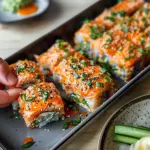 Spicy Salmon Sushi Bake