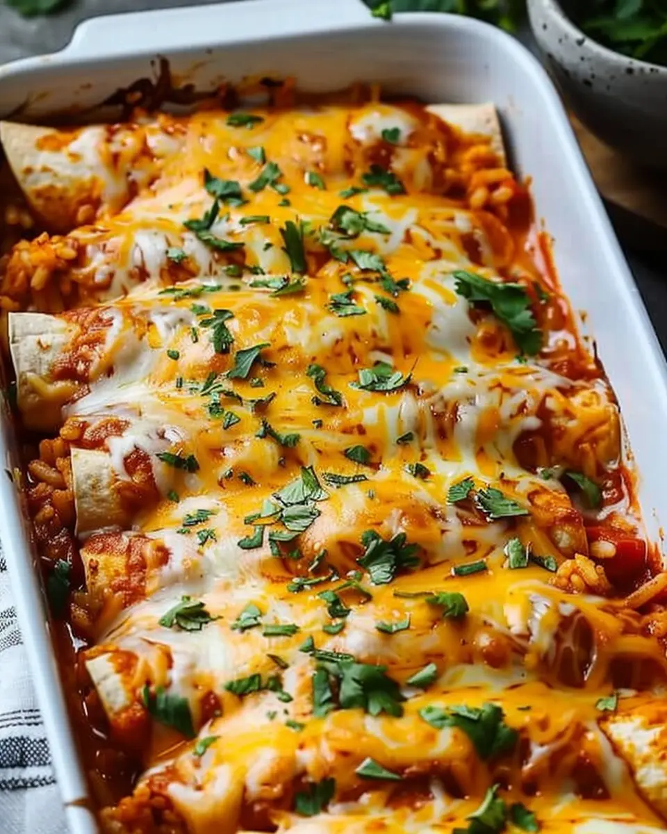 Chicken and Rice Enchiladas: Easy Comfort Food for Everyone
