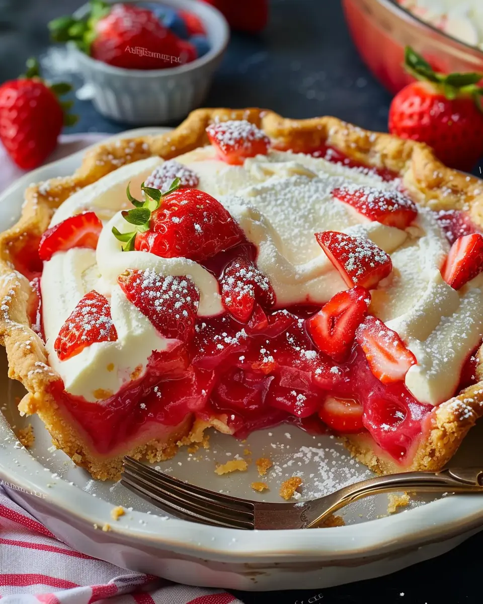 Strawberry Pop Tart Pie: The Easy and Indulgent Summer Dessert