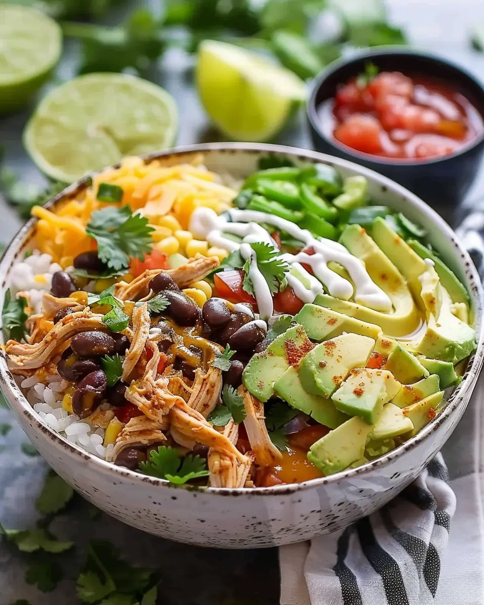 Slow Cooker Chicken Burrito Bowl: Easy, Flavorful Comfort Food