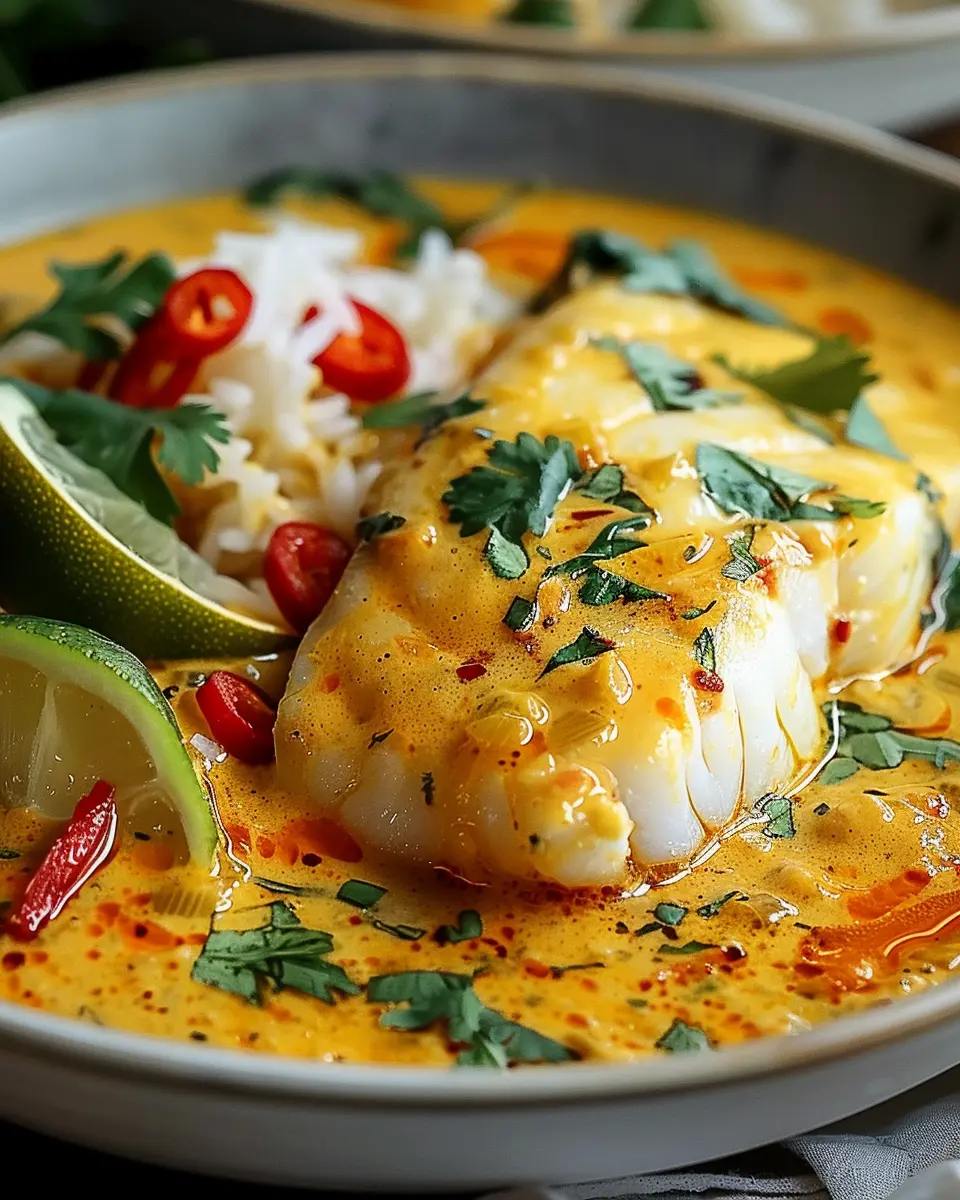 Festive Coconut Curry Cod: A Cozy, Flavorful Delight for Everyone