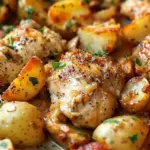 Garlic Parmesan Chicken and Potatoes