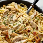Garlic Parmesan Chicken Pasta